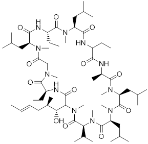 Cyclosporin EP Impurity F / [Abu10]ciclosporin A (EP)